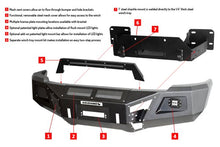 Load image into Gallery viewer, Go Rhino BR10 Front Bumper Replacement Ford F250/F350 Super Duty (11-16) Textured Black - Default Title Alternate Image