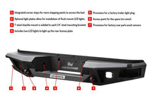 Load image into Gallery viewer, Go Rhino BR20 Rear Replacement Bumper Toyota Tundra (14-21) Textured Black - Default Title Alternate Image