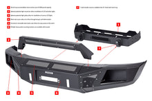 Load image into Gallery viewer, Go Rhino BR5 Front Bumper Replacement Toyota Tundra (2014-2021) Textured Black - Default Title Alternate Image