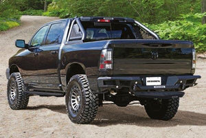 1076.00 Go Rhino BR20 Rear Replacement Bumper Chevy Silverado 2500HD/3500HD (11-14) Textured Black - Redline360