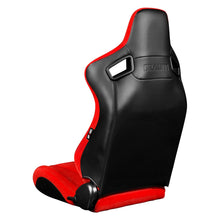 Load image into Gallery viewer, 699.95 BRAUM Elite Sport Seats (Reclining - Red Jacquard Cloth) BRR1-RFBS - Redline360 Alternate Image