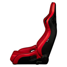 Load image into Gallery viewer, 799.95 BRAUM Elite-R Racing Seats (Reclining - Red Leatherette) BRR1R-RDBP - Redline360 Alternate Image