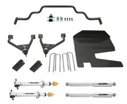 799.20 Belltech Lift Kit Chevy Silverado / GMC Sierra 1500 4WD/RWD Double & Crew Cab (19-21) Front And Rear - 4" Lift - Redline360