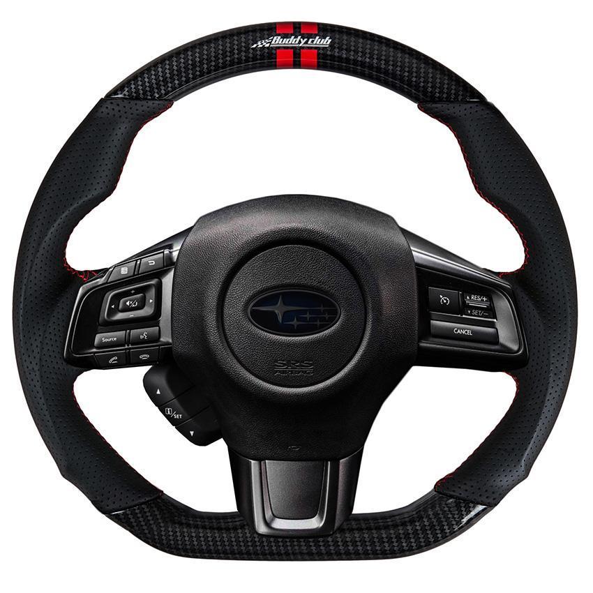 Buddy Club Racing Spec Steering Wheel Carbon 2015+ Honda Fit