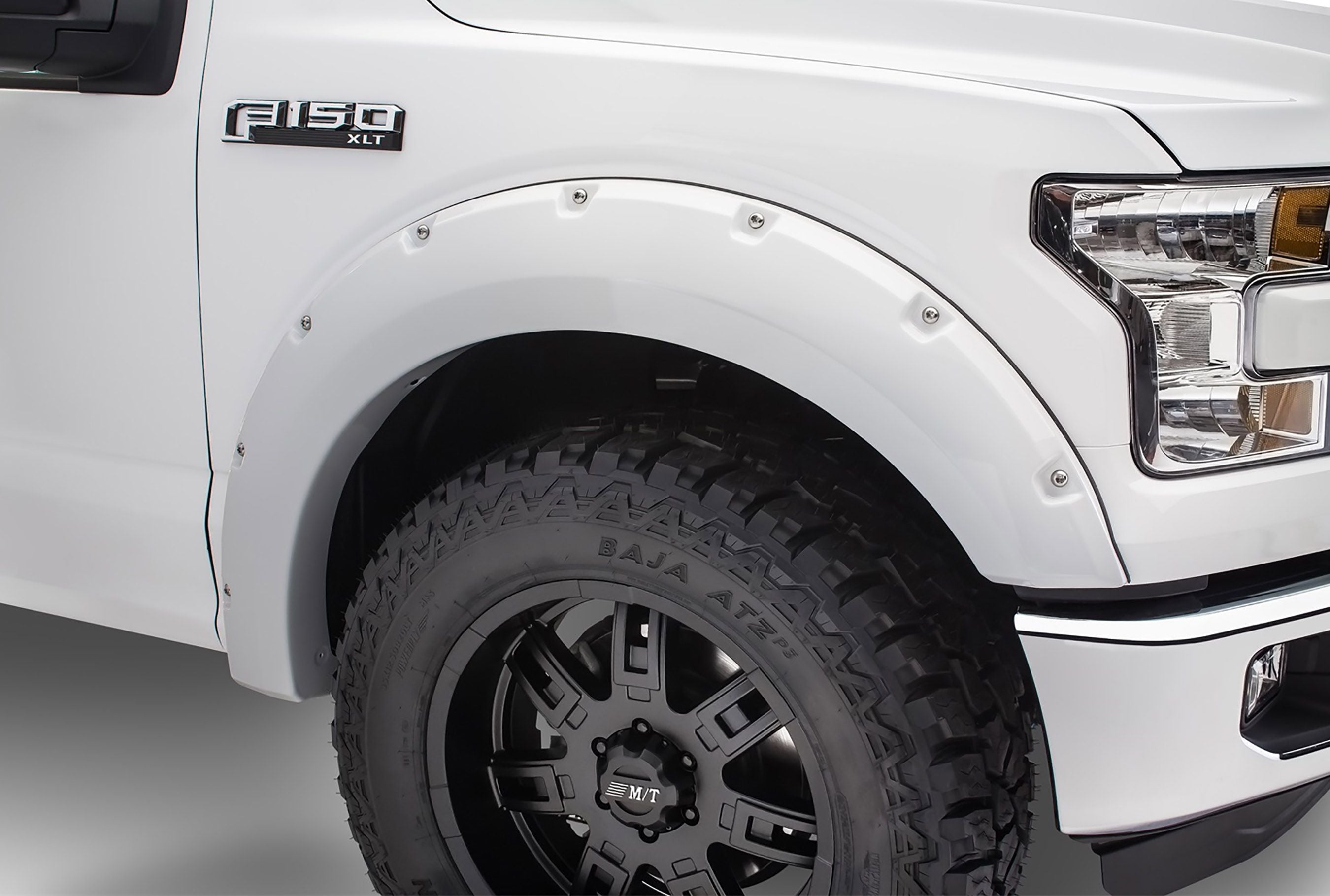 Bushwacker Rivet Style Ford F150 Non Tech PKG (2018-2020) Front/Rear -  Color Matched