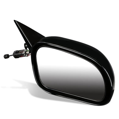 DNA Side Mirror Eagle Talon (95-98) [OEM Style / Manual + Glossy Black] Passenger Side Only