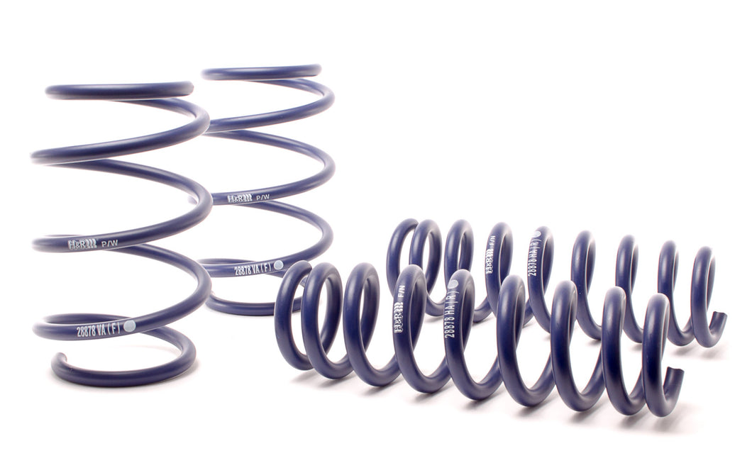 244.50 H&R Lowering Springs BMW F33 428i 435i 430i 440i Cabrio (14-20) Sport or Super Sport Spring - Redline360