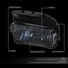 Load image into Gallery viewer, DNA Fog Lights Chevy Avalanche (02-06) w/ Bracket - Blue Smoked Lens Alternate Image