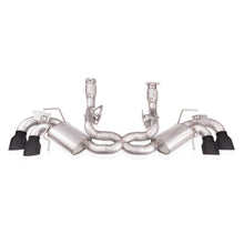 Load image into Gallery viewer, Stainless Works Exhaust Corvette C8 (2020-2021) 4-1/2" Catback - Redline / Legend - Redline - Matte Black Alternate Image