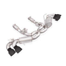 Load image into Gallery viewer, Stainless Works Exhaust Corvette C8 (2020-2021) 4-1/2" Catback - Redline / Legend - Legend - Matte Black Alternate Image