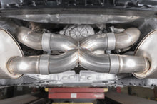 Load image into Gallery viewer, Stainless Works Exhaust Corvette C8 (2020-2021) 4-1/2" Catback - Redline / Legend - Redline - Matte Black Alternate Image