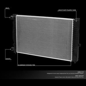 DNA Radiator Audi A4 1.8L/2.8L M/T (97-01) [DPI 2192] OEM Replacement w/ Aluminum Core