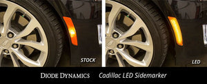 90.00 Diode Dynamics LED Sidemarkers Cadillac CTS Non-V (14-19) Clear / Amber / Smoked - Redline360