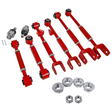 Load image into Gallery viewer, 129.95 Spec-D Camber/Toe Kit Honda Accord (2008-2012) Front and Rear - 8 Piece - Red - Redline360 Alternate Image