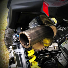 Load image into Gallery viewer, MBRP SXS / UTV Single Slip-on Exhaust Can-Am Maverick Sport 1000R (18-22) [Performance or Sport Series] Polished / Center or Side Exit Alternate Image