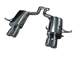 549.99 Top Speed Pro 1 Exhaust BMW E39 M5 (2000-2003) Quad Tip Dual Mufflers - Redline360