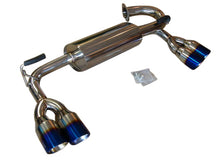 Load image into Gallery viewer, 429.00 Top Speed Pro 1 Exhaust Hyundai Genesis Coupe (09-12) Axle Back Titanium Blue Tips - Redline360 Alternate Image