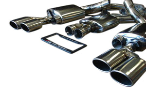 949.00 Top Speed Pro 1 Exhaust Mercedes E55 AMG W211 (03-06) Dual Catback - Redline360