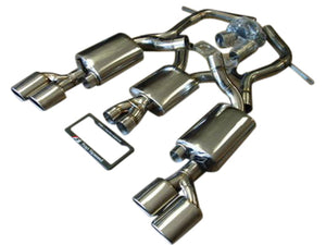 949.00 Top Speed Pro 1 Exhaust Mercedes E55 AMG W211 (03-06) Dual Catback - Redline360