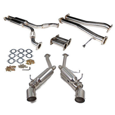 399.99 Rev9 Catback Exhaust Nissan 350Z (03-08) G35 Coupe RWD (03-06) Polished 4.5