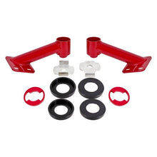 Load image into Gallery viewer, BMR Cradle Bushing Lockout Kit Ford Mustang S550 (15-20) Level 2 Red or Black - Red Alternate Image