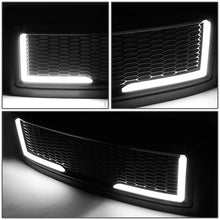 Load image into Gallery viewer, DNA Grill Ford F250 F350 F450 F550 (08-10) [Honeycomb Mesh w/ LED DRL Lights] Gloss Black or Matte Black Alternate Image
