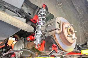 169.95 BMR Rear Coilover Conversion Kit Ford Mustang (79-04) [Stock Location] Red or Black - Redline360