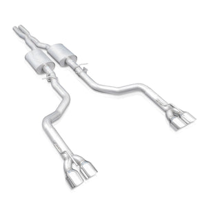 1661.55 Stainless Works Exhaust Dodge Challenger 5.7L, 6.2L & 6.4L (2015-2021) 3" Catback - Legend / Redline - Redline360