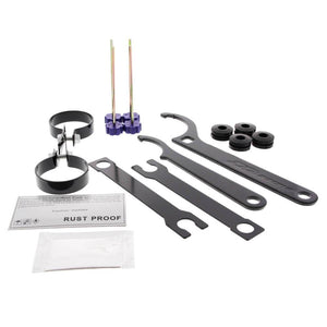 1190.00 D2 Racing RS Coilovers Saab 9-5 [Aluminum Subframe] (2002-2009) D-SA-03 - Redline360