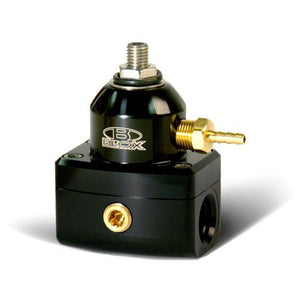 97.20 BLOX Adjustable Fuel Pressure Regulator Universal Competition 2-Port FPR - Black/Black or Black/Silver - Redline360