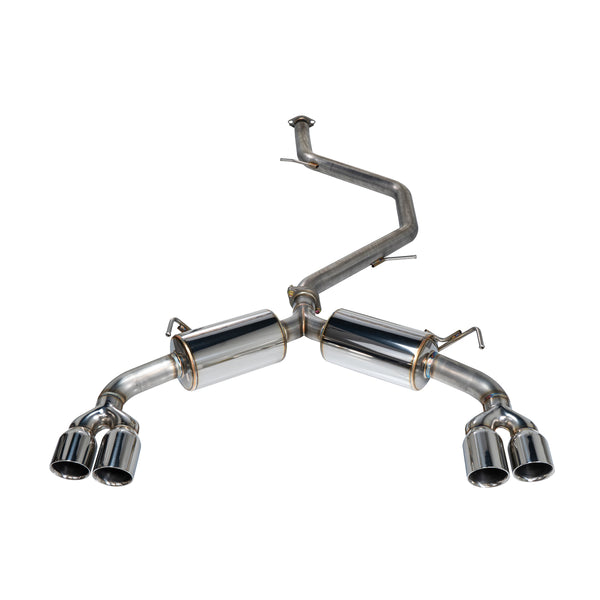 Remark Exhaust Toyota Corolla Hatchback (19-25) Sports Touring Catback w/ Quad Slant-Cut Tips
