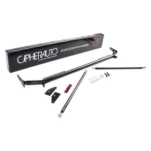 229.00 Cipher Seat Belt Harness Bar Honda Civic / CRX EF (88-89) Black / Silver - Redline360