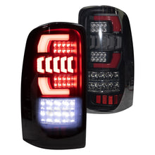 Load image into Gallery viewer, Winjet LED Tail Lights Chevy Tahoe (00-06) Black/Smoke or Glossy Black/Clear - Black / Smoke Alternate Image