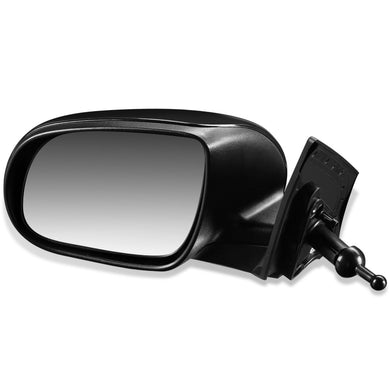 DNA Side Mirror Kia Rio / Rio5 (10-11) [OEM Style / Manual  + Textured Black] Driver / Passenger Side