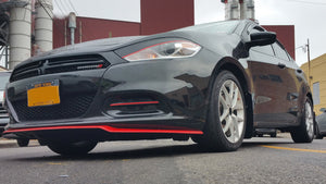 130.99 Rally Armor Mud Flaps Dodge Dart (2013-2019) Black - Redline360