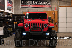 540.00 Diode Dynamics Stage Max Series Jeep Cherokee (14-17) [3" SAE 38.5W LED Fog Light Kit] Yellow or White - Redline360