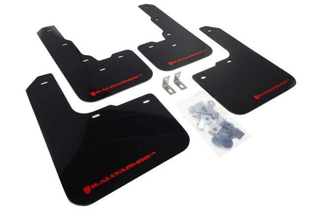 130.99 Rally Armor Mud Flaps Dodge Dart (2013-2019) Black - Redline360