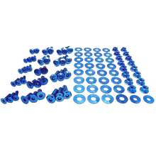 Load image into Gallery viewer, Dress Up Bolts Dodge Charger (2015-2021) Titanium Hardware Door Kit - Blue Alternate Image