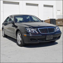 Load image into Gallery viewer, 339.95 Spec-D Projector Headlights Mercedes S320/S350 S420/S430 S500 S600 S55 AMG W220 (98-06) LED DRL - Black / Chrome - Redline360 Alternate Image