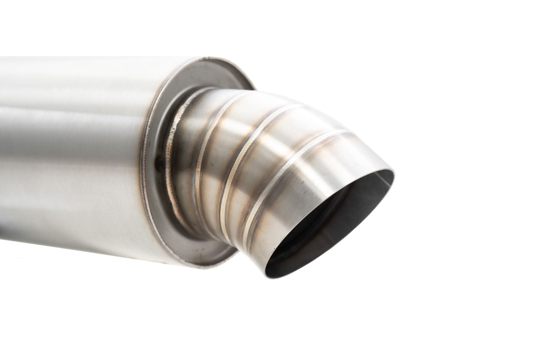 BLOX Racing 76.2mm N1 Muffler, with Straight Tip (BXEX-00110 BLOX Racing 76.2mm N1 Muffler, with Straight Tip (BXEX-00110