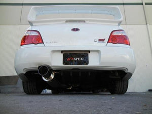 569.05 APEXi N1 Evo-R Exhaust Subaru WRX / WRX STi [Catback] (02-07) 191KF004 - Redline360