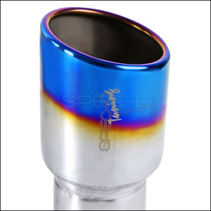 449.00 Spec-D Tuning Exhaust Ford Mustang Ecoboost (15-18) 3" Burnt Blue or Polished Tips - Redline360