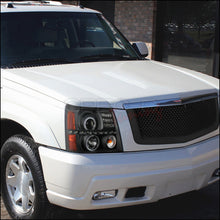 Load image into Gallery viewer, 239.95 Spec-D Projector Headlights Cadillac Escalade (02-06) Dual Halo LED - Black / Chrome / Tinted - Redline360 Alternate Image