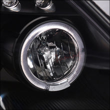 Load image into Gallery viewer, 239.95 Spec-D Projector Headlights Nissan 350Z (03-04-05) Dual LED Halo - Black / Chrome / Smoked - Redline360 Alternate Image