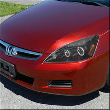 Load image into Gallery viewer, 159.95 Spec-D Projector Headlights Honda Accord (03-07) Dual Halo w/ LED Accents - Black or Chrome - Redline360 Alternate Image