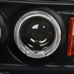 179.95 Spec-D Projector Headlights Dodge Dakota (05-07) Dual Halo - Black or Chrome Housing - Redline360