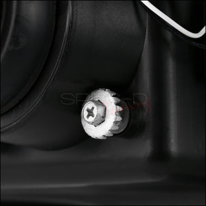 179.95 Spec-D Projector Headlights Honda Civic Coupe (06-11) Dual LED Halo - Black or Chrome - Redline360