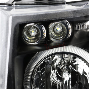 179.95 Spec-D Projector Headlights Chevy Silverado (2007-2013) Dual Halo - Black or Chrome - Redline360