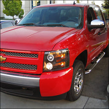 Load image into Gallery viewer, 179.95 Spec-D Projector Headlights Chevy Silverado (2007-2013) Dual Halo - Black or Chrome - Redline360 Alternate Image