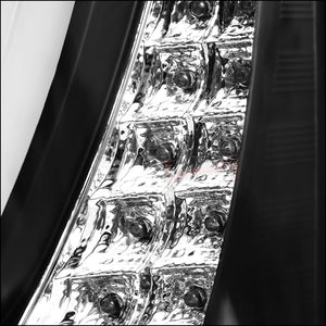 319.95 Spec-D Projector Headlights Chevy Silverado (2014-2015) U Bar w/ LED - Black / Tinted / Chrome - Redline360